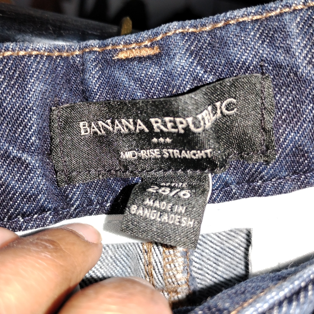 Banana Republic Dark Blue Denim Jeans